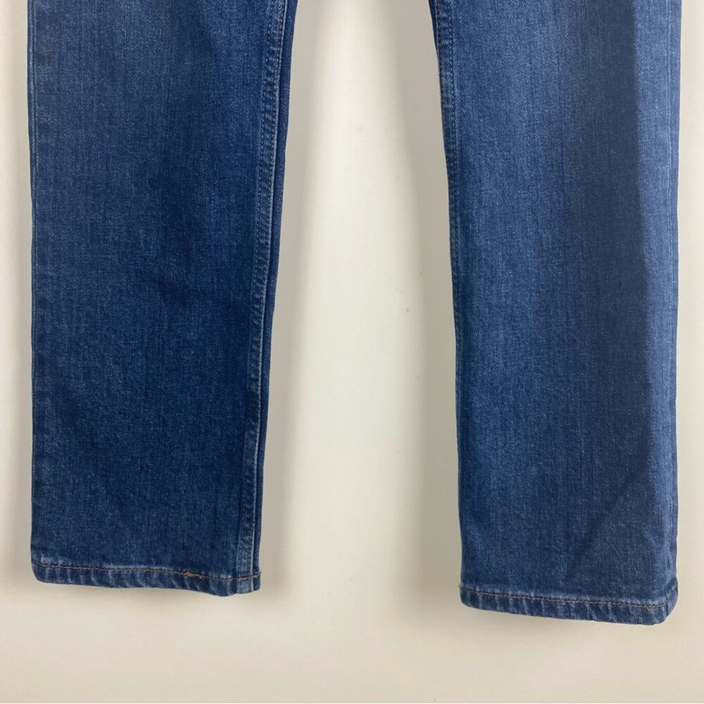 Reformation Julianna Y2K Blue Zip Front Straight Leg Jeans Women’s Size 23 - Picture 5 of 10